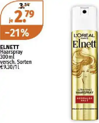 Müller Elnett Haarspray 300ml Angebot