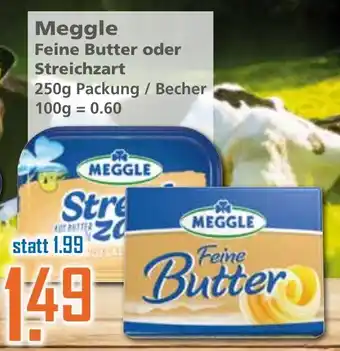 Klaas und Kock Meggle Feine Butter oder streichzart 250g Angebot