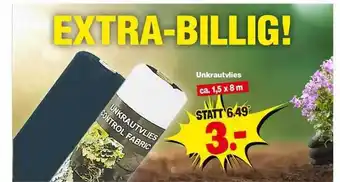 Repo Markt Unkrautvlies Angebot