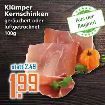 Klaas und Kock Klümper Kernschinken 100g Angebot