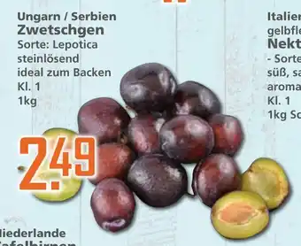 Klaas und Kock Ungarn/Serbien Zwetschgen 1kg Angebot