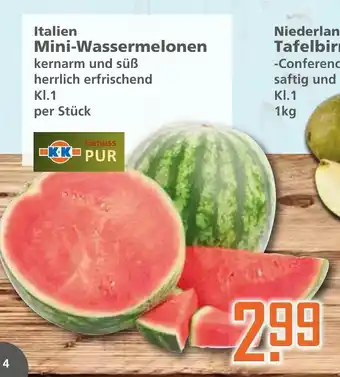 Klaas und Kock Italien Mini Wassermelonen Angebot