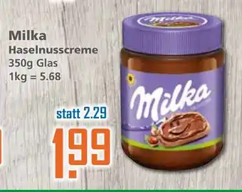 Klaas und Kock Milka Haselnusscreme 350g Angebot