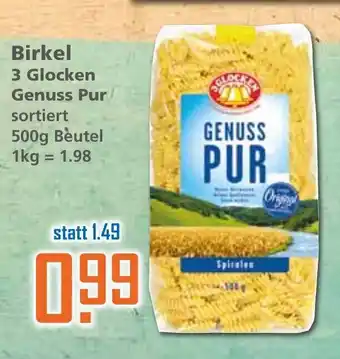 Klaas und Kock Birkel 3 Glocken Genuss Pur 500g Beutel Angebot