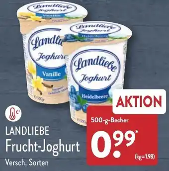 Aldi Nord Landliebe Frucht Joghurt 500 g Becher Angebot