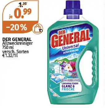 Müller Der General Allzweckreiniger 750ml Angebot