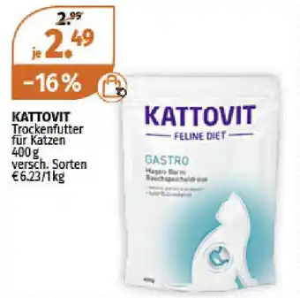 Müller Kattovit Trockenfutter für Katzen 400g Angebot