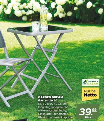 NETTO Garden Dream Gartentisch Angebot