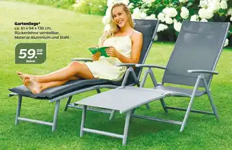 NETTO Gartenliege Angebot