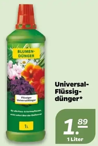 NETTO Universal Flüssigdünger 1 Liter Angebot