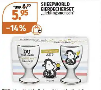 Müller Sheepworld Eierbecherset Angebot