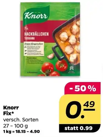 NETTO Knorr Fix 27-100 g Angebot