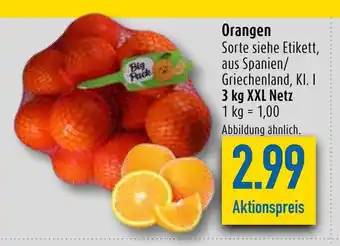 diska Orangen 3kg Angebot