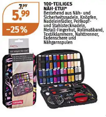 Müller 100 Teiliges Näh Etui Angebot