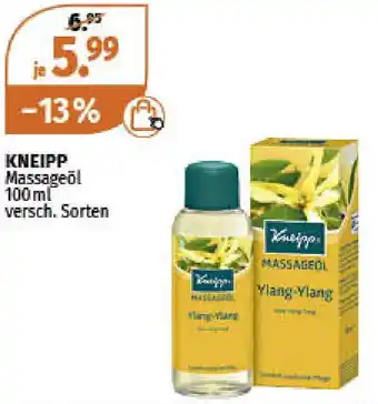 Müller Kneipp Massageöl 100ml Angebot