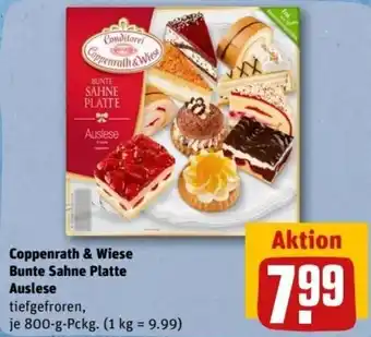 REWE Center Coppenrath & Wiese Bunte Sahne Platte Auslese 800 g Pckg. Angebot