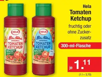 Zimmermann Hela Tomaten Ketchup 300 ml Angebot