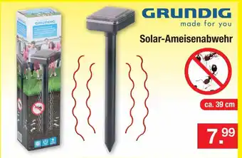 Zimmermann Grundig Solar-Ameisenabwehr Angebot