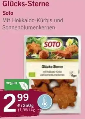 Bioladen Soto Glücks Sterne 250 g Angebot