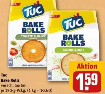 REWE Center TUC Bake Rolls 150 g Pckg. Angebot