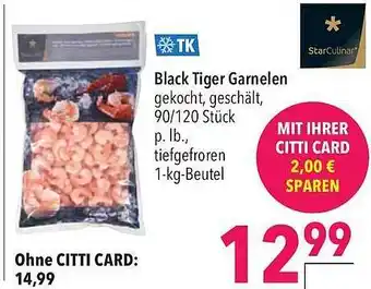 CITTI Markt Black tiger garnelen Angebot