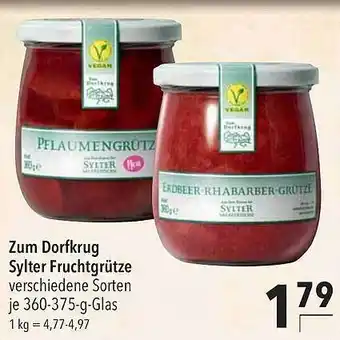 CITTI Markt Zum dorfkrug sylter fruchtgrütze Angebot