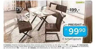 XXXLutz Carryhome esstisch sitzbank schwingstuhl Angebot
