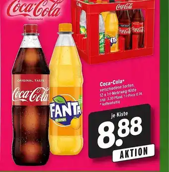 Wasgau Coca Cola Angebot