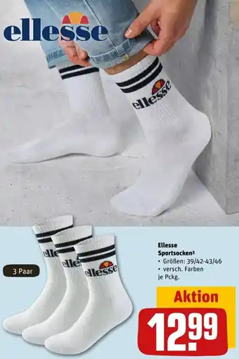 REWE Center Ellesse Sportsocken Angebot