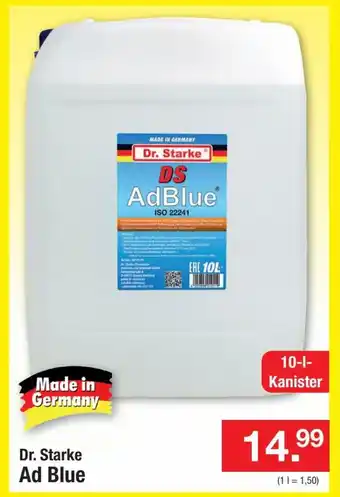 Zimmermann Dr. Starke AdBlue 10L Angebot