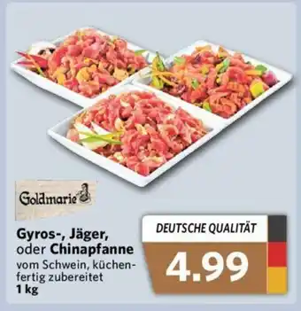 Combi Goldmarie Gyros, Jäger, oder Chinapfanne 1kg Angebot