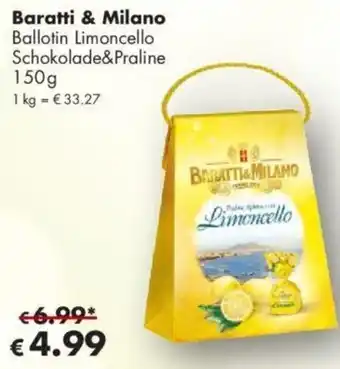 Travel Free Baratti & Milano Ballotin Limoncello 150 g Angebot