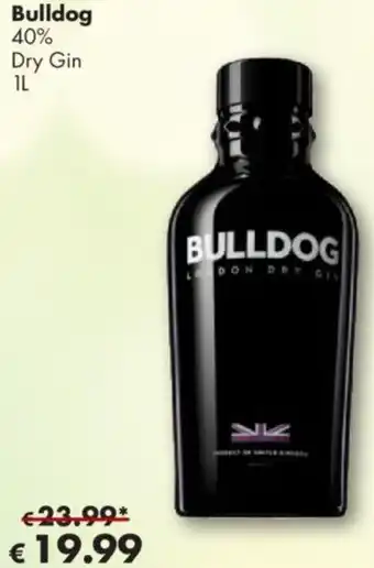 Travel Free Bulldog Dry Gin 1 L Angebot