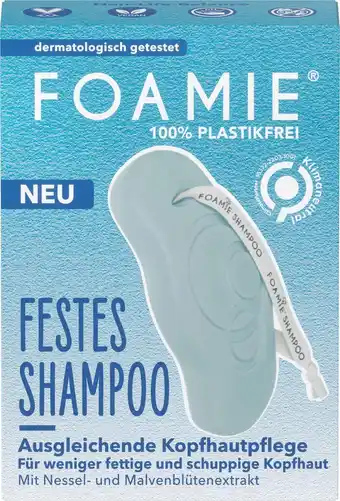 dm drogerie Foamie festes shampoo ausgleichende kopfhautpflege Angebot