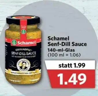 Combi Schamel Senf Dill Sauce 140ml Angebot