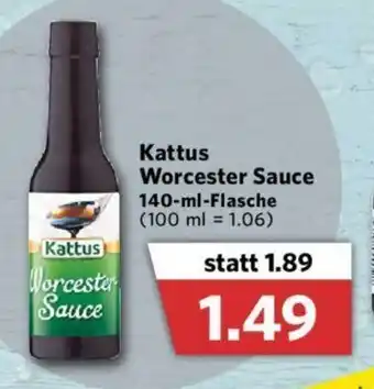 Combi Kattus Worcester Sauce 140ml Angebot