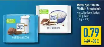 diska Ritter Sport 100g Angebot