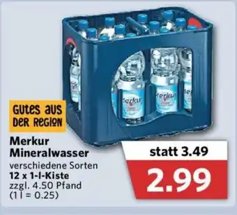 Combi Merkur Mineralwasser 12x1L Angebot