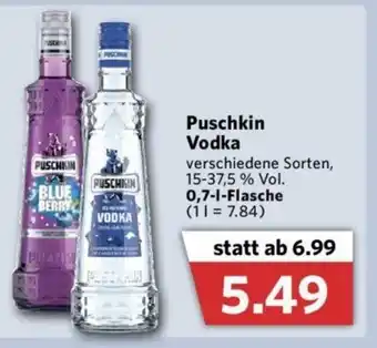 Combi Puschkin Vodka 0,7L Angebot