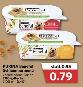 Combi Purina Beneful Schlemmermenü 200g Becher Angebot