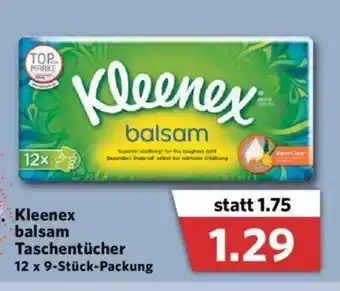 Combi Kleenex Balsam Taschentücher Angebot