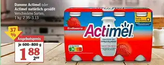 Globus Danone Actimel Oder Actimel Natürlich Gesüßt Angebot