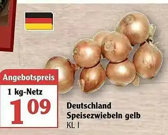 Globus Deutschland Speisezwiebeln Gelb Angebot