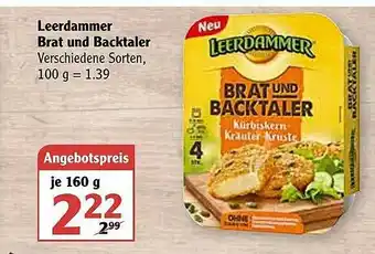 Globus Leerdammer Brat Und Backtaler Angebot