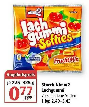 Globus Storck Nimm2 Lachgummi Angebot