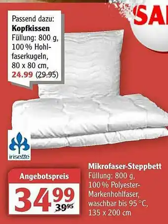 Globus Kopfkissen Angebot