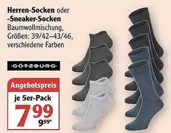 Globus Herren Socken Oder Sneaker-socken Angebot