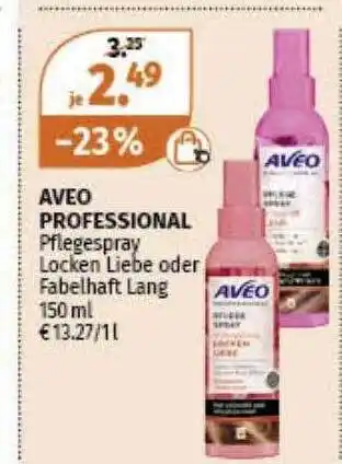 Müller Aveo professional pflegespray locken liebe oder fabelhaft lang Angebot