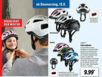 Lidl Crivit Fahrradhelm Angebot
