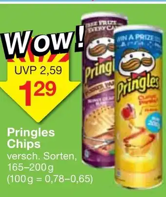 Jawoll Pringles Chips 165-200g Angebot